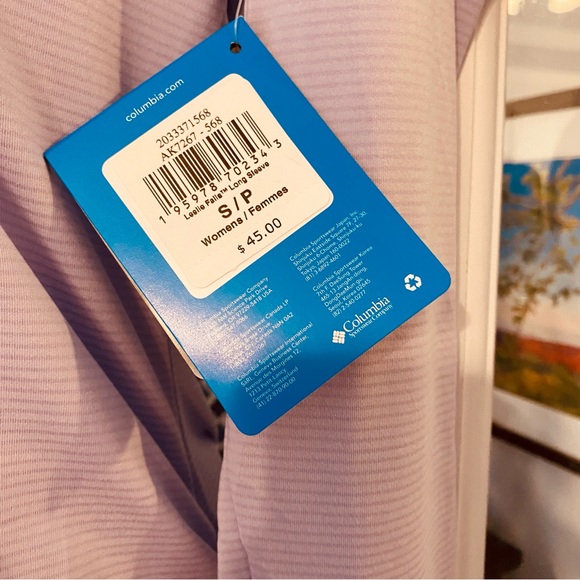 Columbia Leslie Falls Long-Sleeved Shirt S NWT - Picture 9 of 13